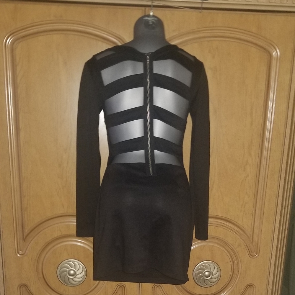 BACK BONDAGE mini DRESS